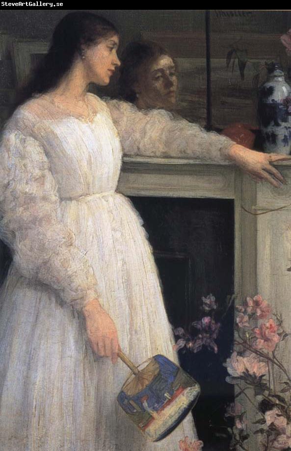 James Mcneill Whistler The Little White Girl Symphony in White no.2 1864